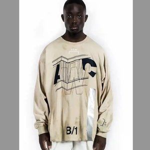 A-Cold-Wall* by Samuel Ross - BRUSIED DUCT TAPE LONG SLEEVE shirt